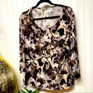 Croft & Barrow Petite Large Blouse